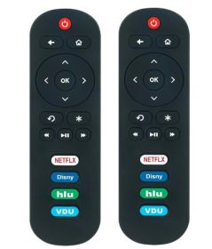 Pack of 2 RC280 Replace Remote Control fit for All TCL Roku TV 65S535 32S335 50S431 55S431 32S331 65S431 75S431 43S421 43S525 75S435 65S435 43S42