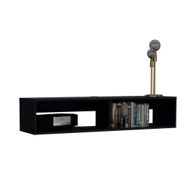Klein FloatingTV Stand, Space-Saver Design with Functional Shelves
