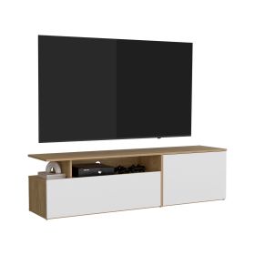 Virgil Tv Stand 60" TV Capacity,2 Doors, 4 Shelves