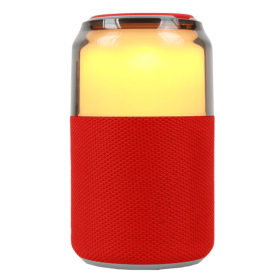 Supersonic SodaBoom Portable Bluetooth Speaker (Color: Red)